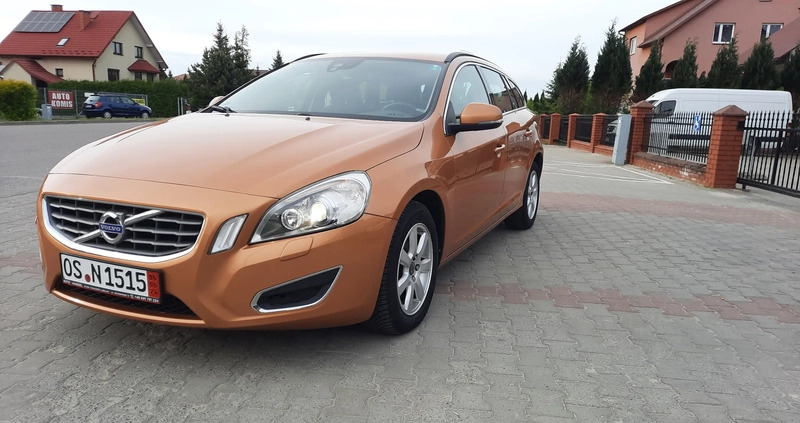 Volvo V60 cena 34800 przebieg: 244082, rok produkcji 2011 z Gogolin małe 277